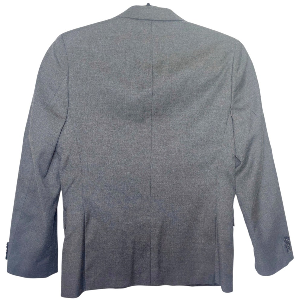 Lauren Ralph Lauren Two Button Sport Coat Boys 12R Gray Blazer Jacket - Picture 3 of 8